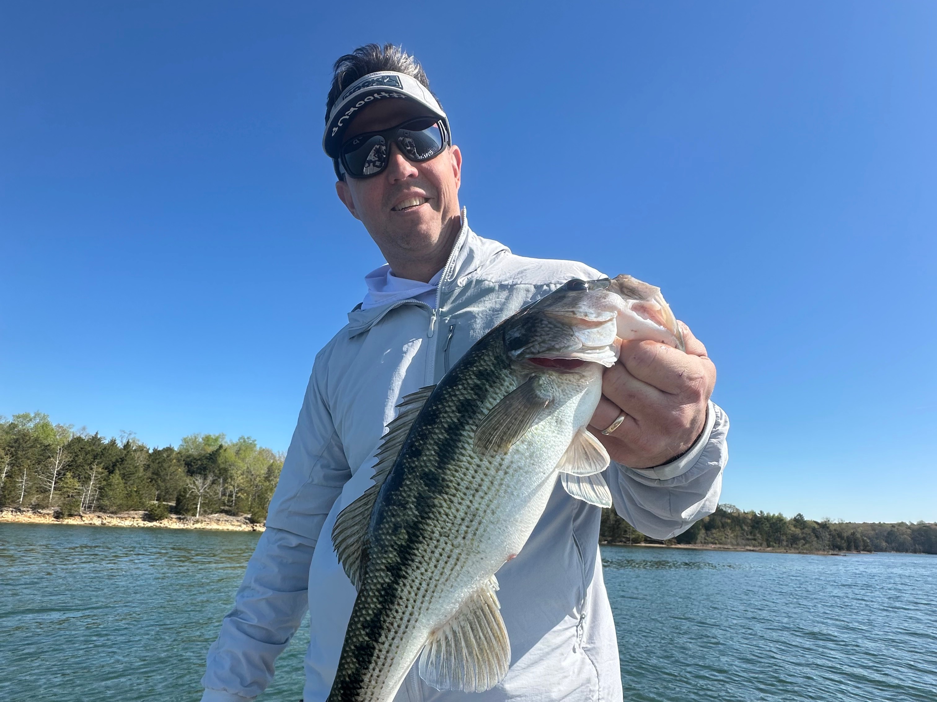 Colton  Wilson  fishing report for Lake Russell in Georgia