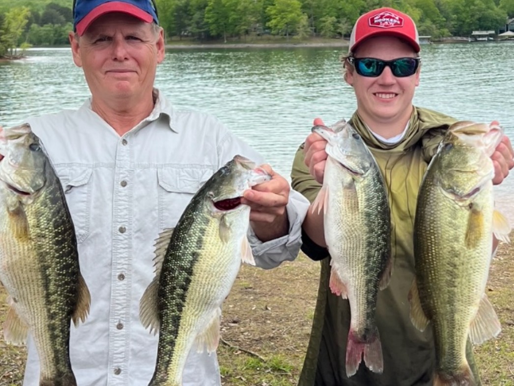 Colton  Wilson  fishing report for Chatuge Lake in North Carolina