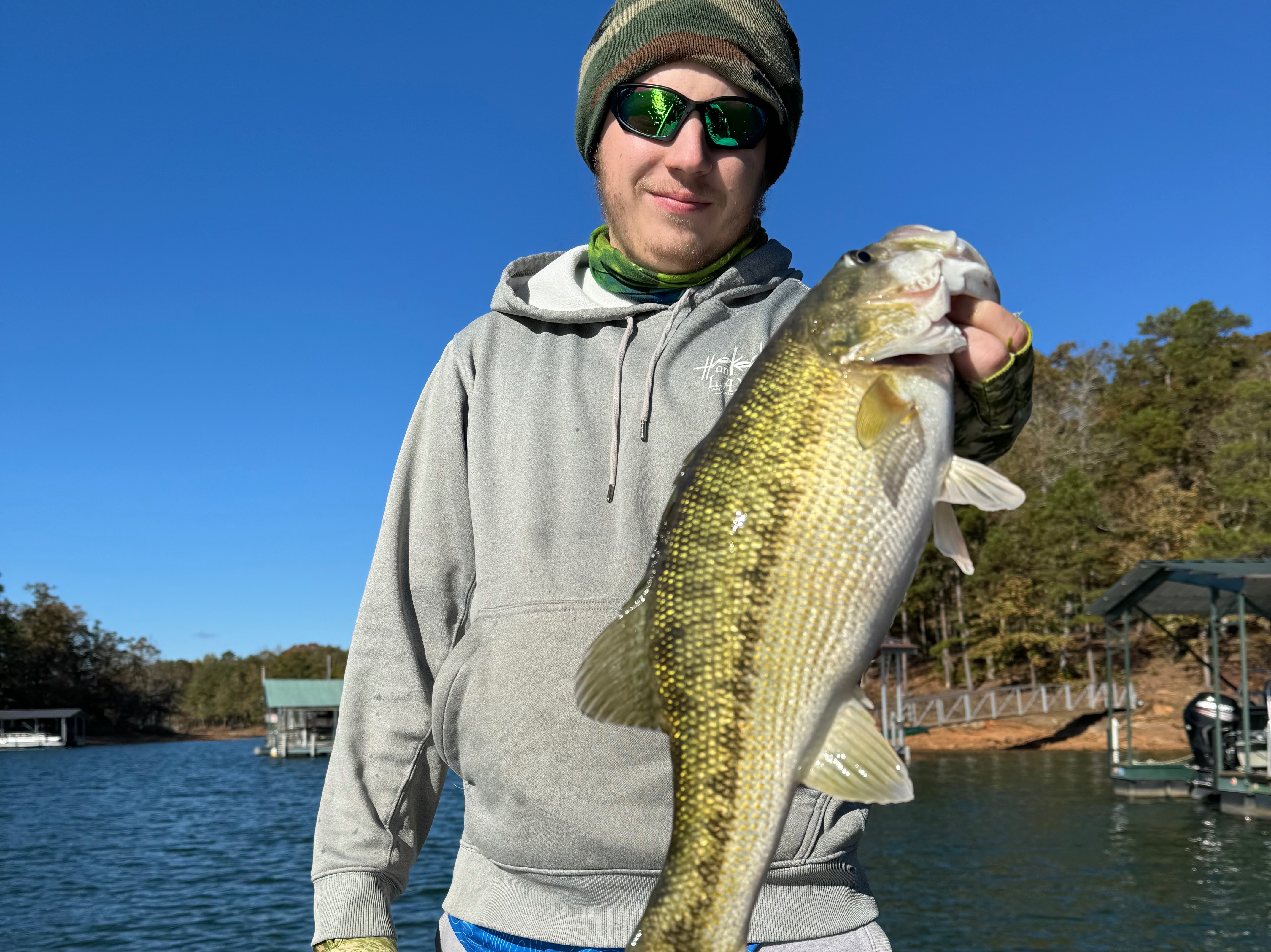 Colton  Wilson  fishing report for Lake Hartwell in South Carolina