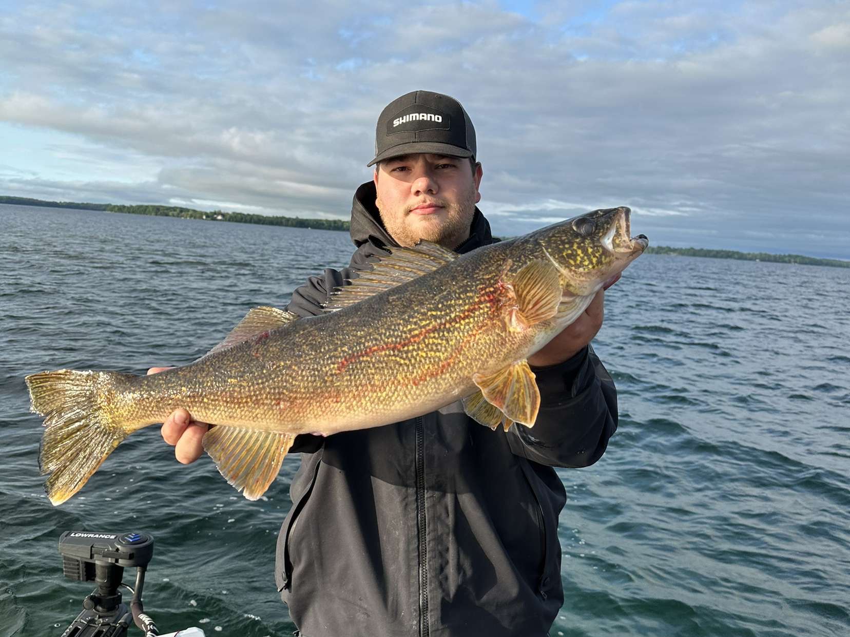 Quinton  Hill  fishing report for Cayuga Lake in New York