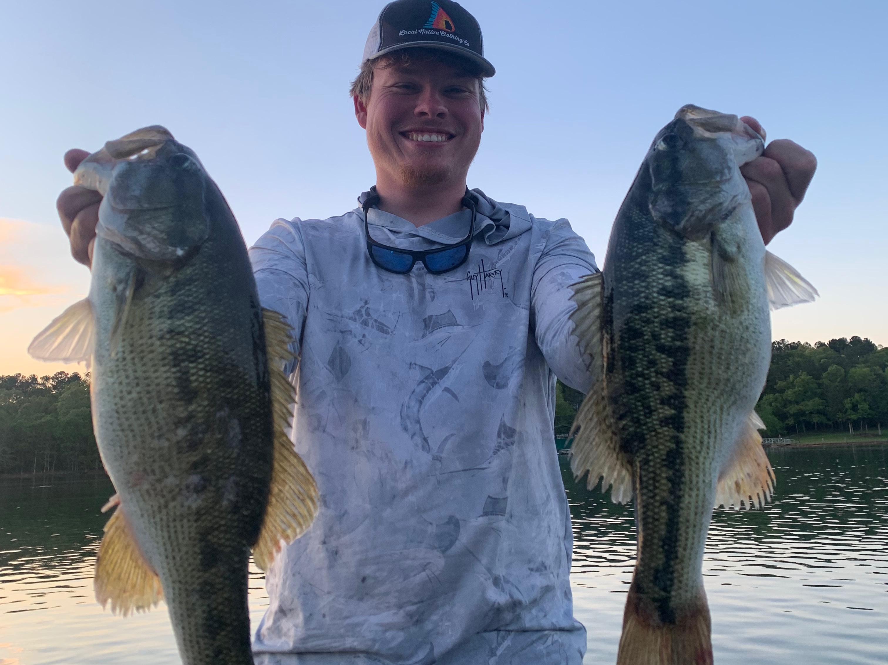 John  Ortman fishing report for Lake Hartwell in South Carolina