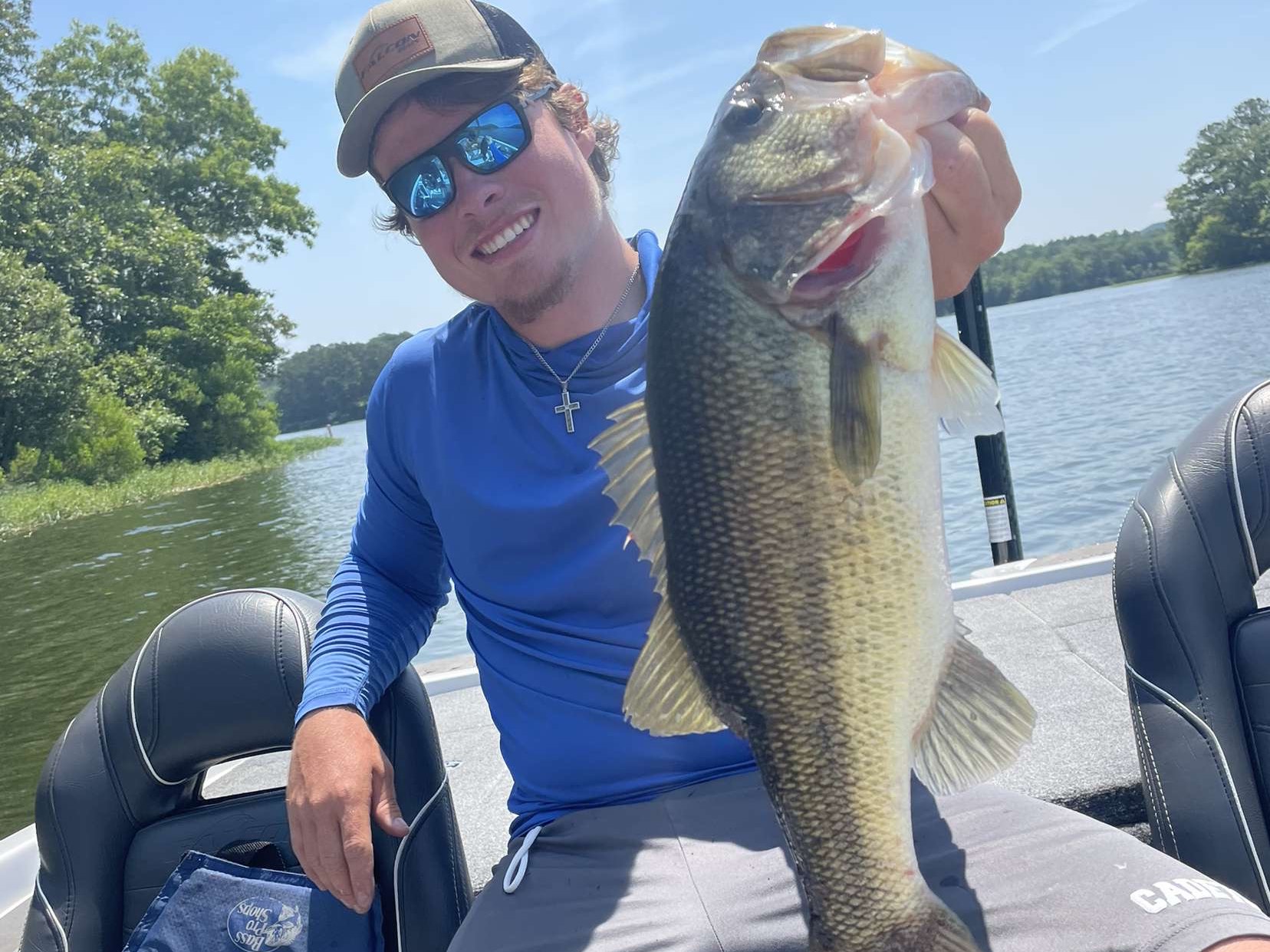 John  Ortman fishing report for Lay Lake in Alabama