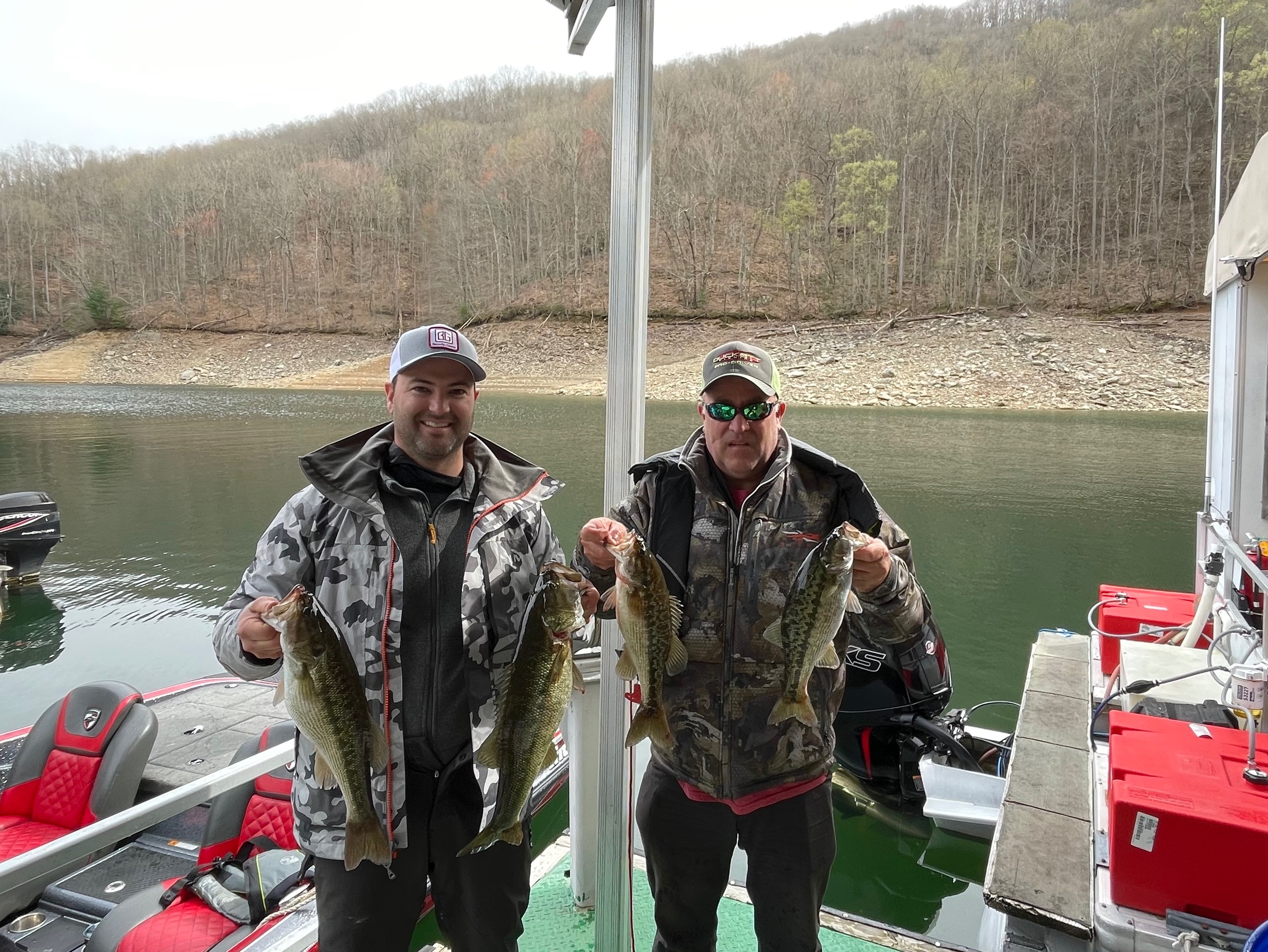 Jordan  Dyer fishing report for Fontana Lake in North Carolina