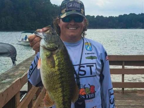Matt O'Connell  fishing report for Lake Keowee in South Carolina