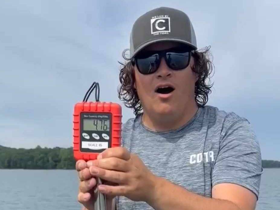 Matt O'Connell  fishing report for Lake Lanier in Georgia