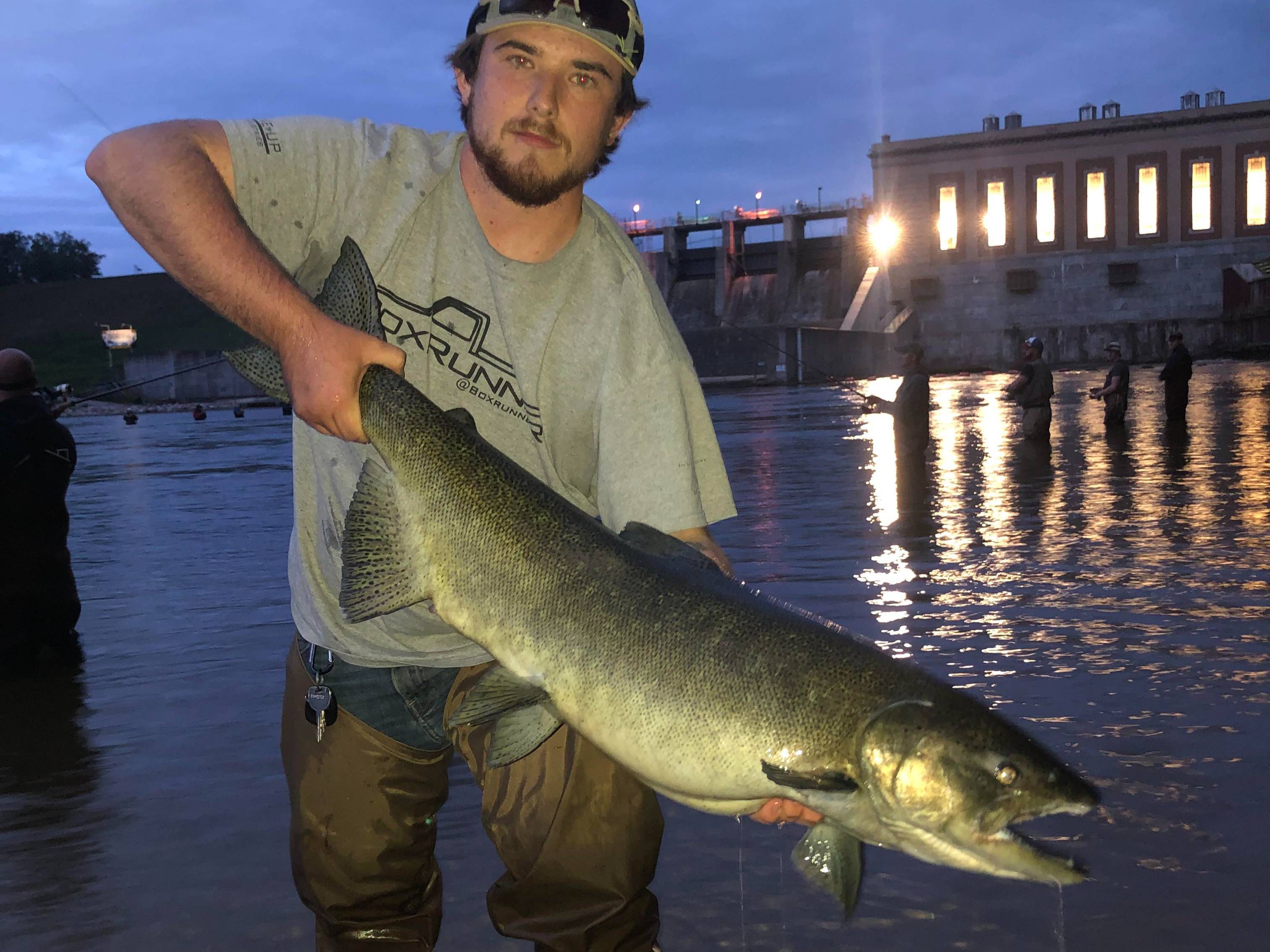 Thomas Veenstra fishing report for Michigan