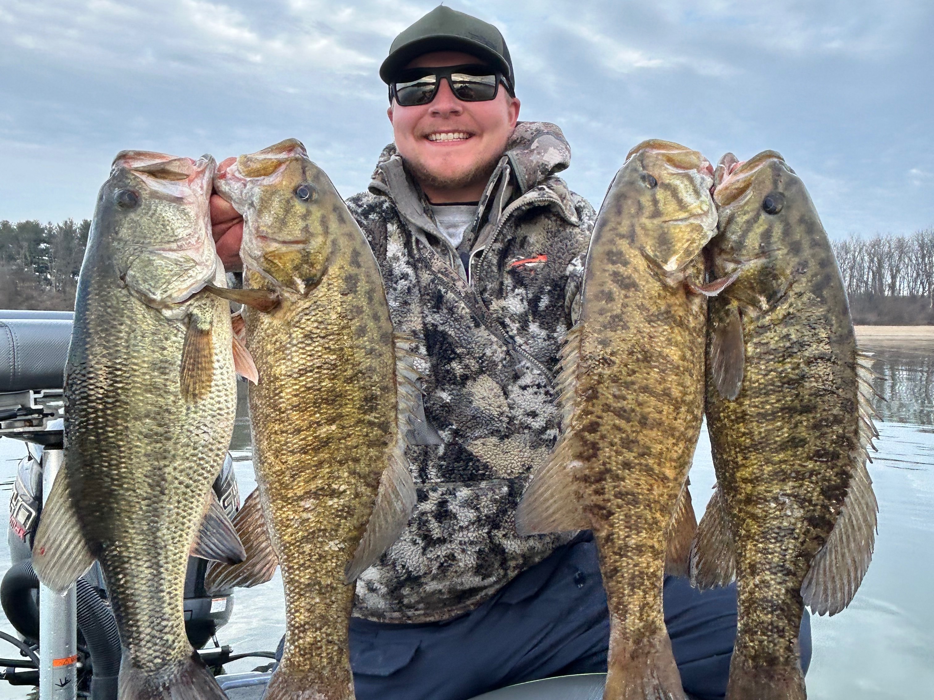Jordan Sypeck fishing report for Blue Marsh National Recreation Area in Pennsylvania
