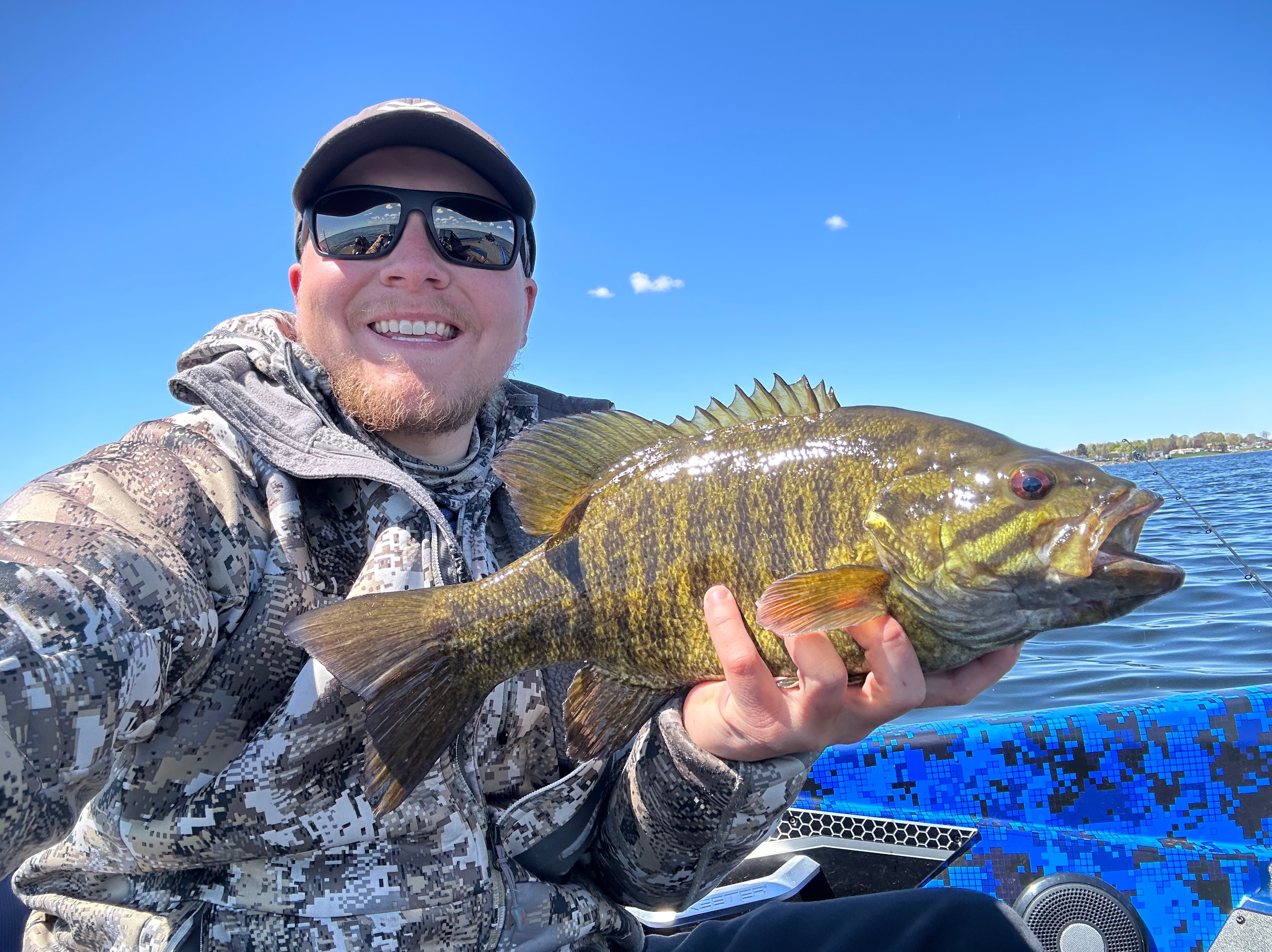 Jordan Sypeck fishing report for Oneida Lake in New York