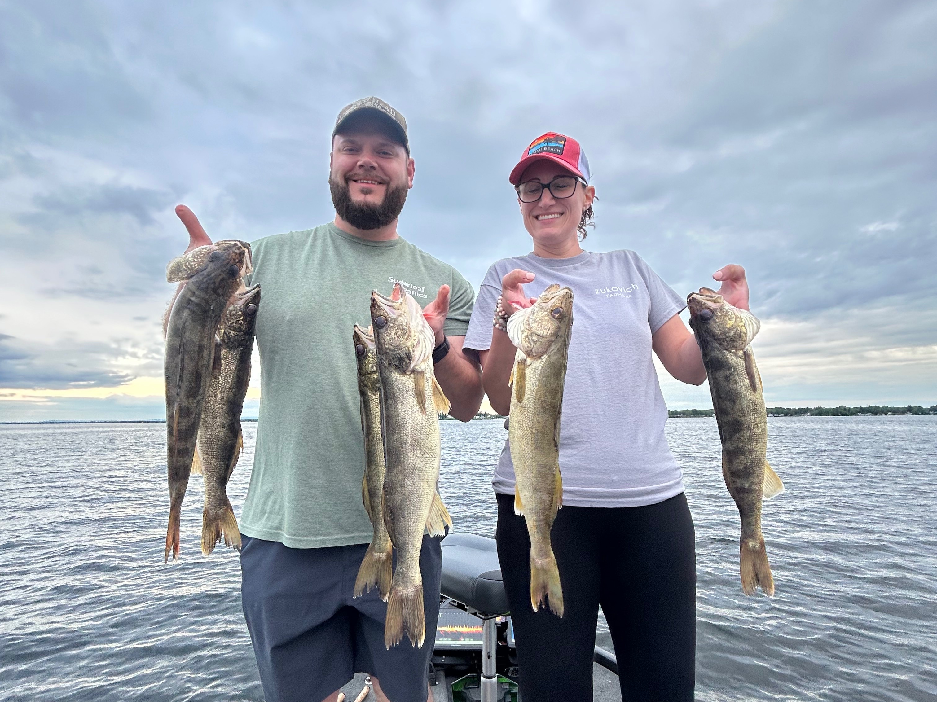 Jordan Sypeck fishing report for Oneida Lake in New York