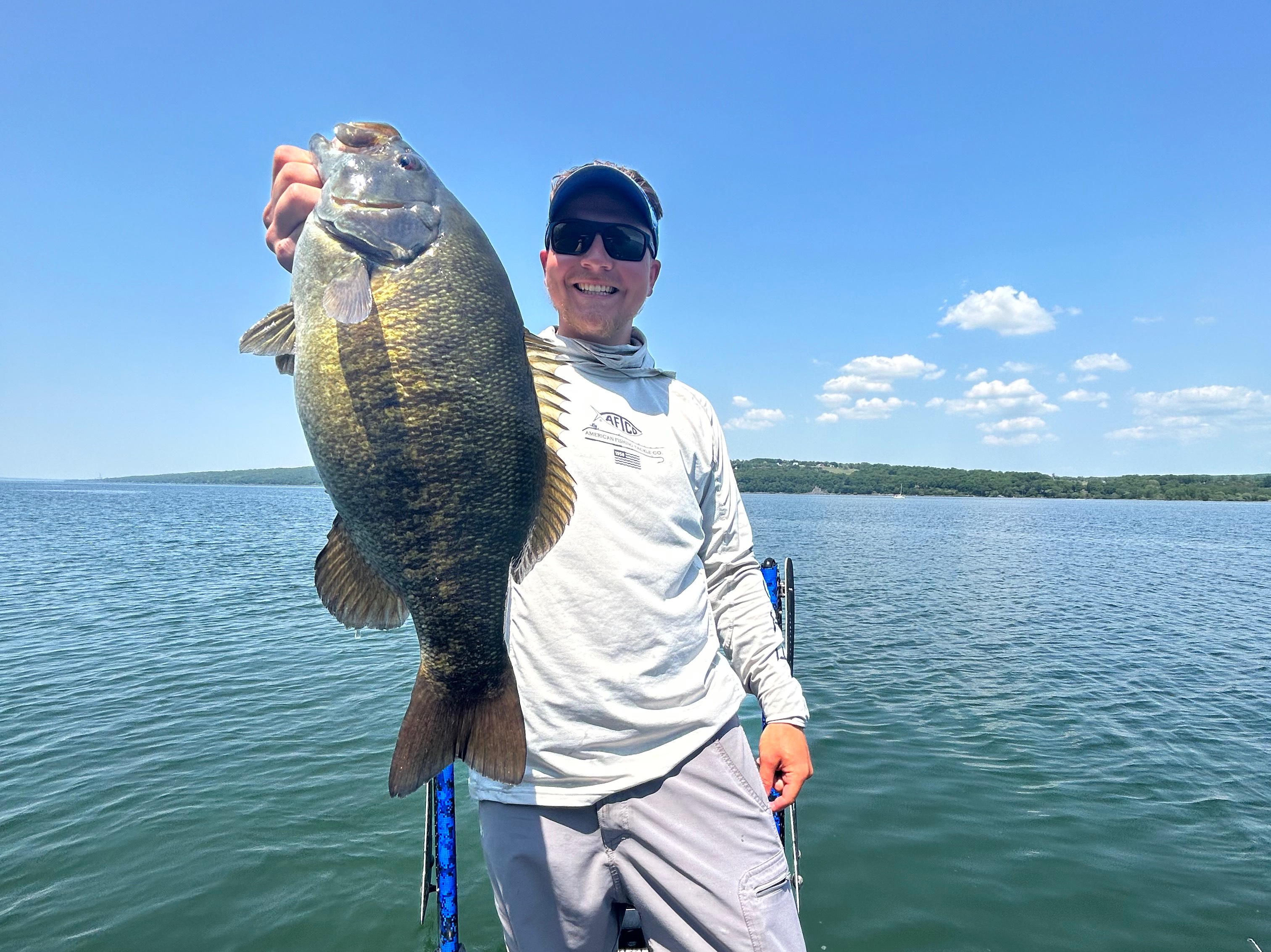 Jordan Sypeck fishing report for Cayuga Lake in New York