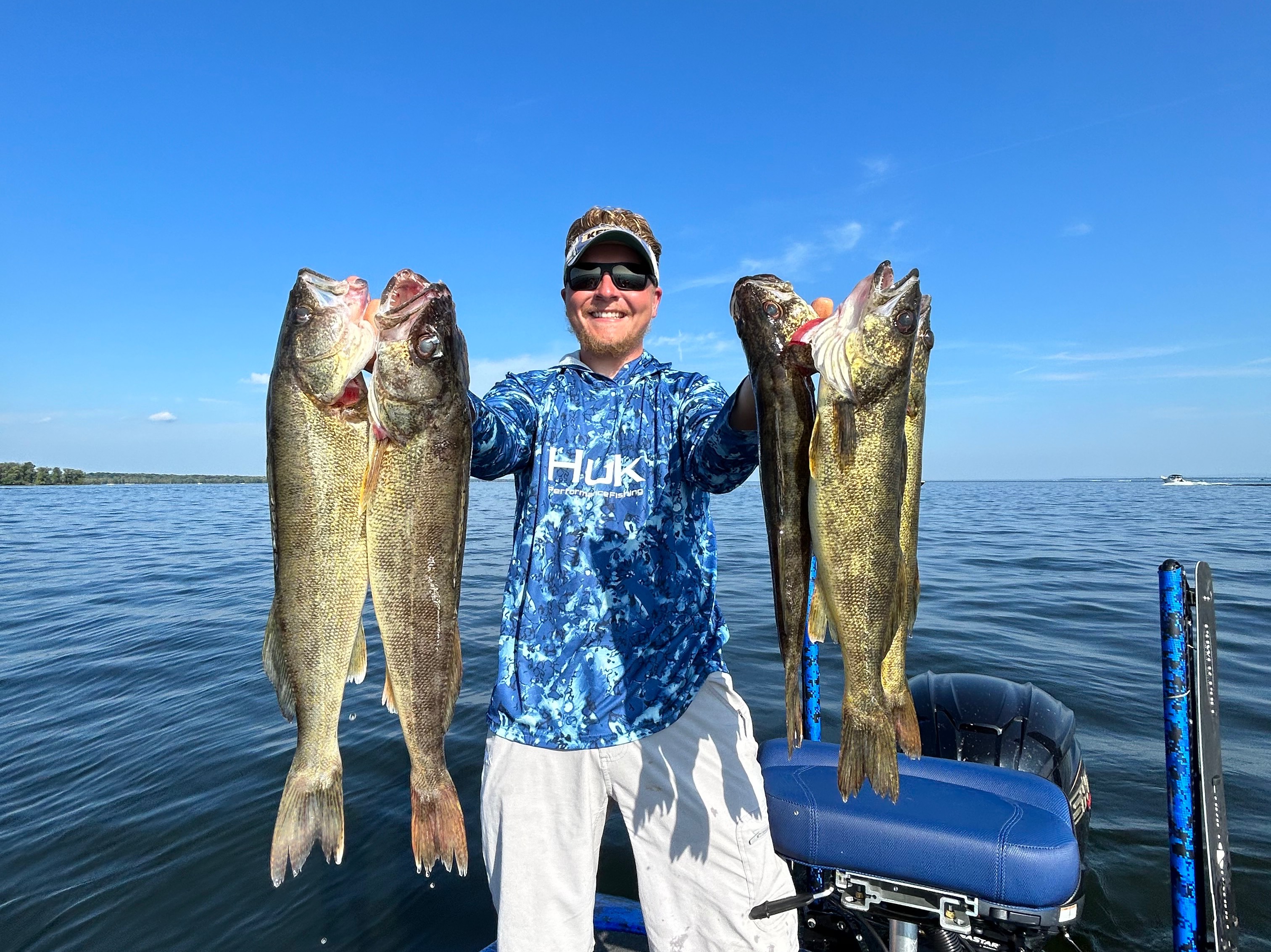 Jordan Sypeck fishing report for Oneida Lake in New York