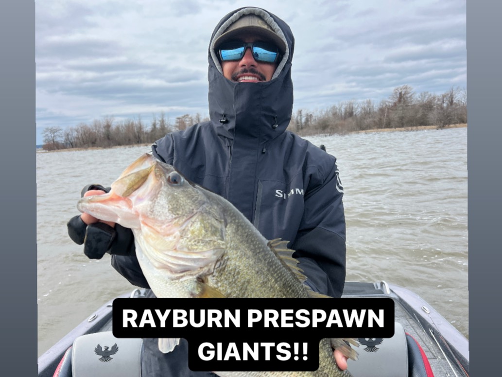 Hugh Cosculluela fishing report for Sam Rayburn Reservoir in Texas