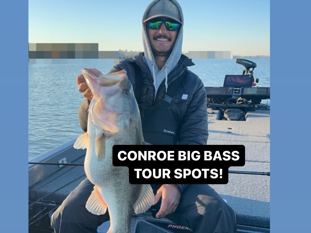 Hugh Cosculluela fishing report for Lake Conroe in Texas