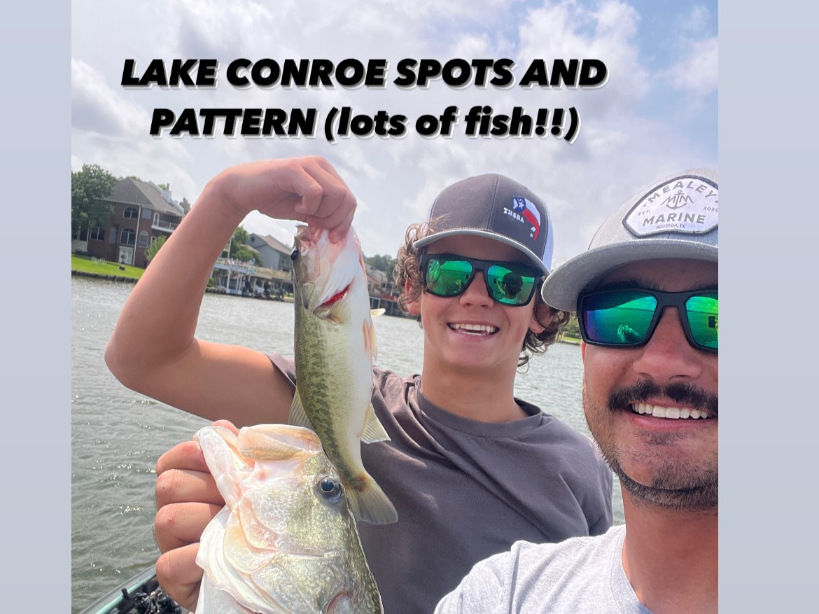 Hugh Cosculluela fishing report for Lake Conroe in Texas