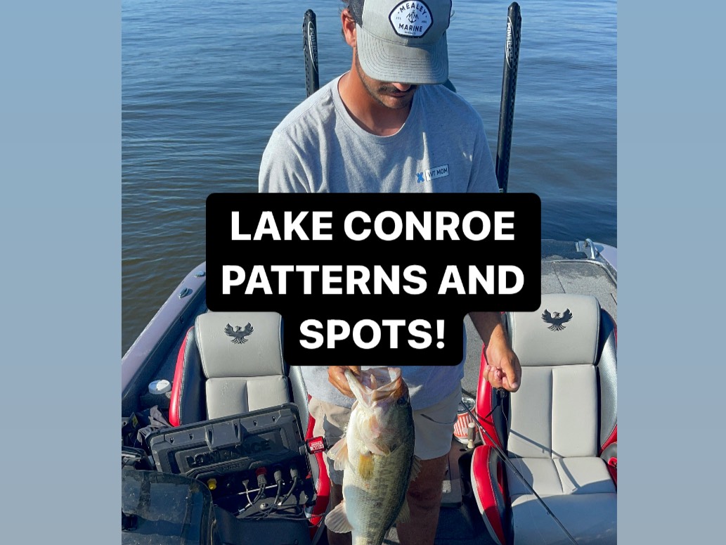 Hugh Cosculluela fishing report for Lake Conroe in Texas