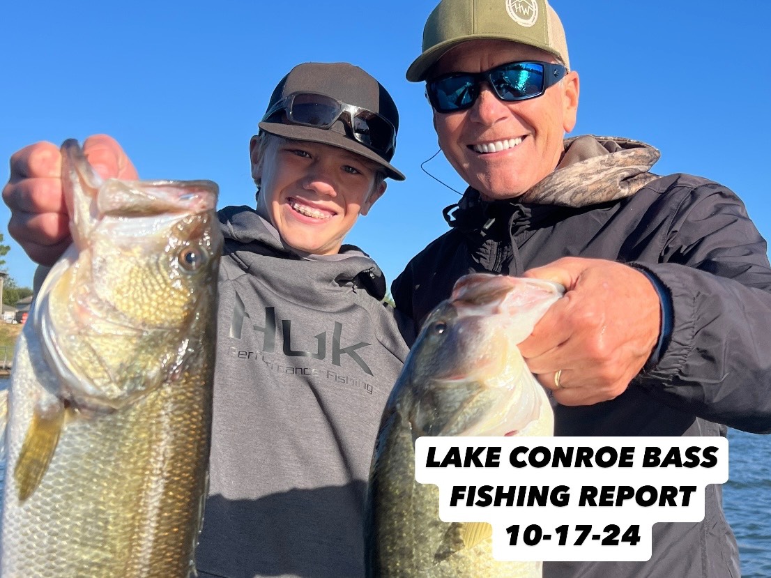 Hugh Cosculluela fishing report for Lake Conroe in Texas