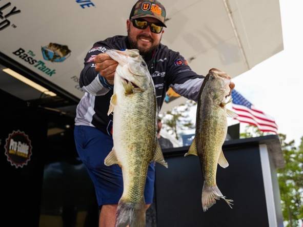 Justin Kimmel fishing report for Lake Hartwell in South Carolina