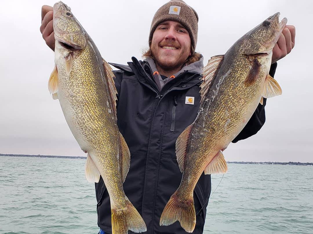 Tom Kelly fishing report for Saginaw Bay in 