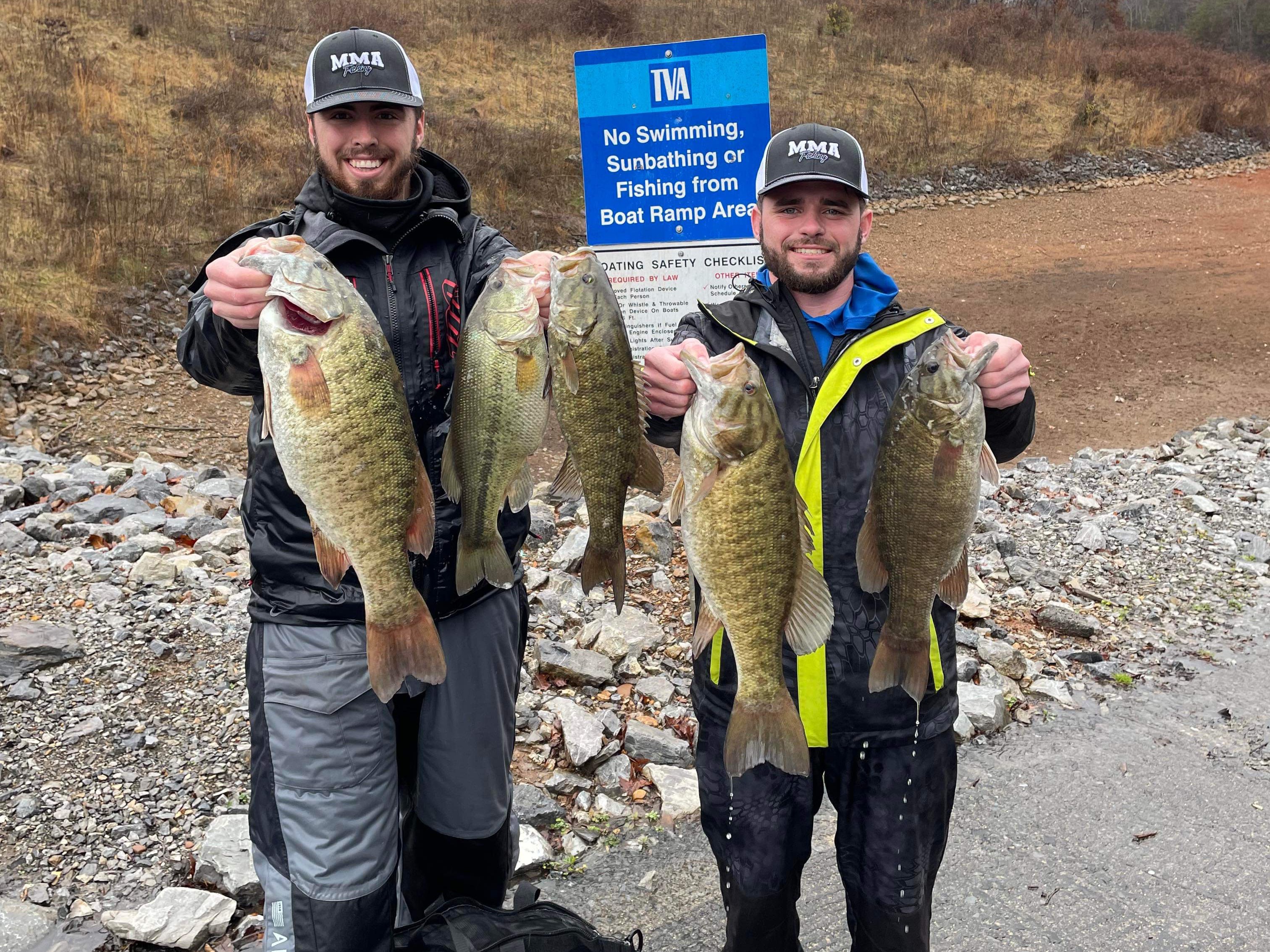 Gavin Cloutier  fishing report for Tennessee