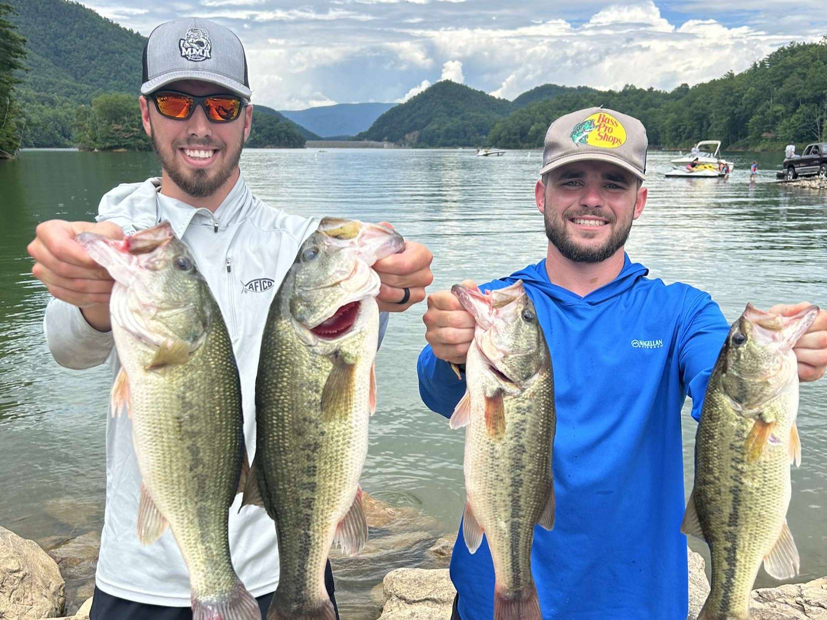 Gavin Cloutier  fishing report for Watauga Lake in Tennessee