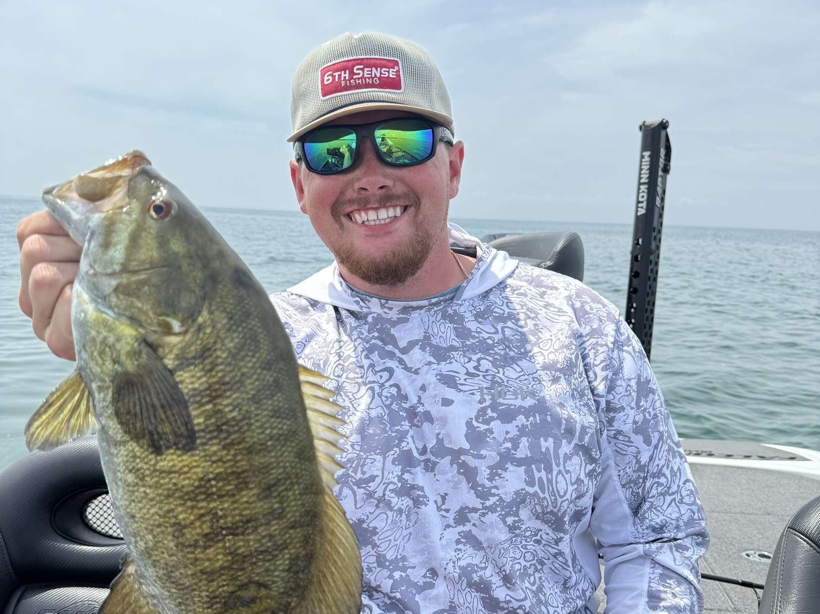 Matthew Parrish fishing report for Saginaw Bay in Michigan