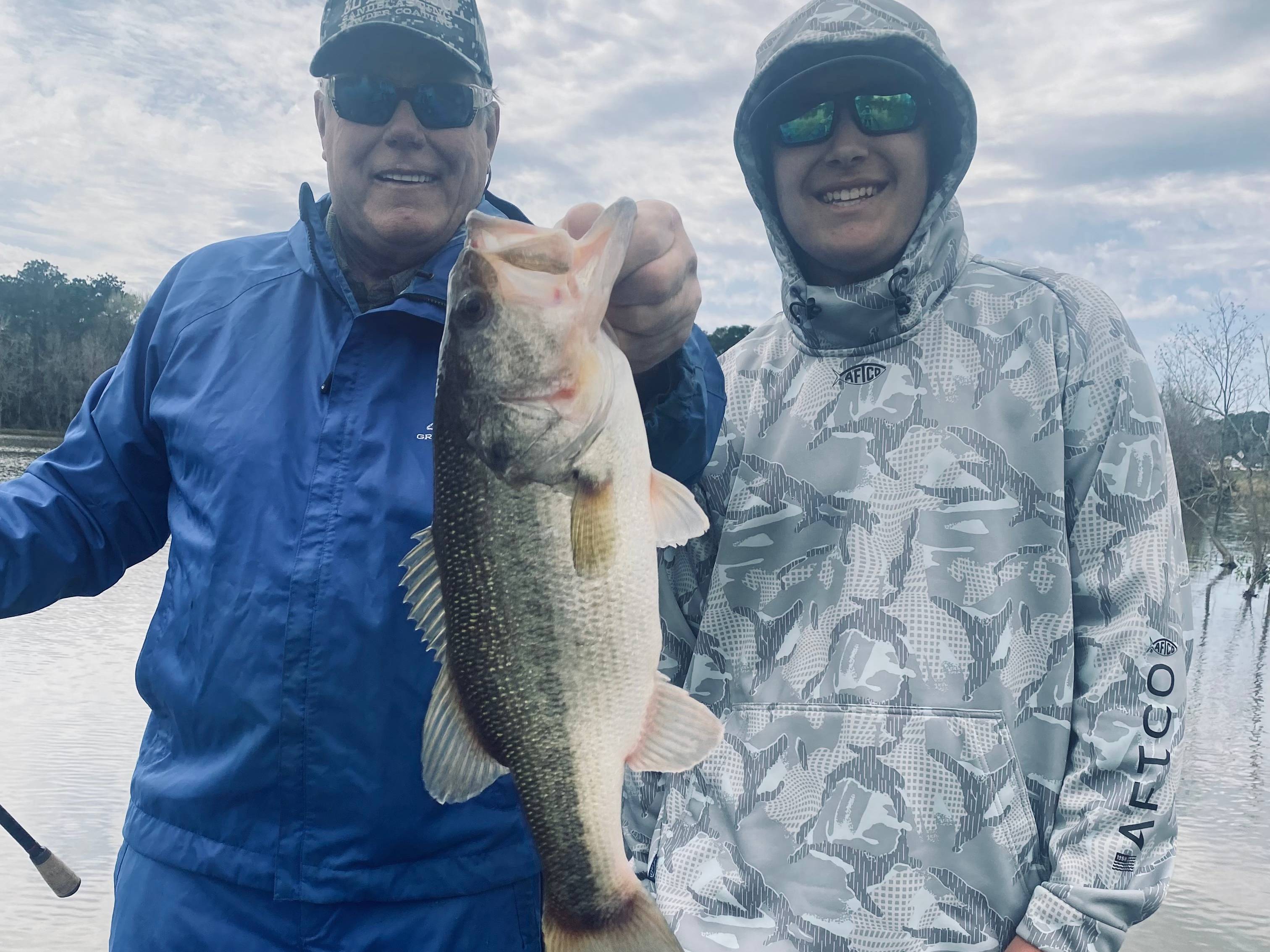 Ben Ploch fishing report for Sam Rayburn Reservoir in Texas