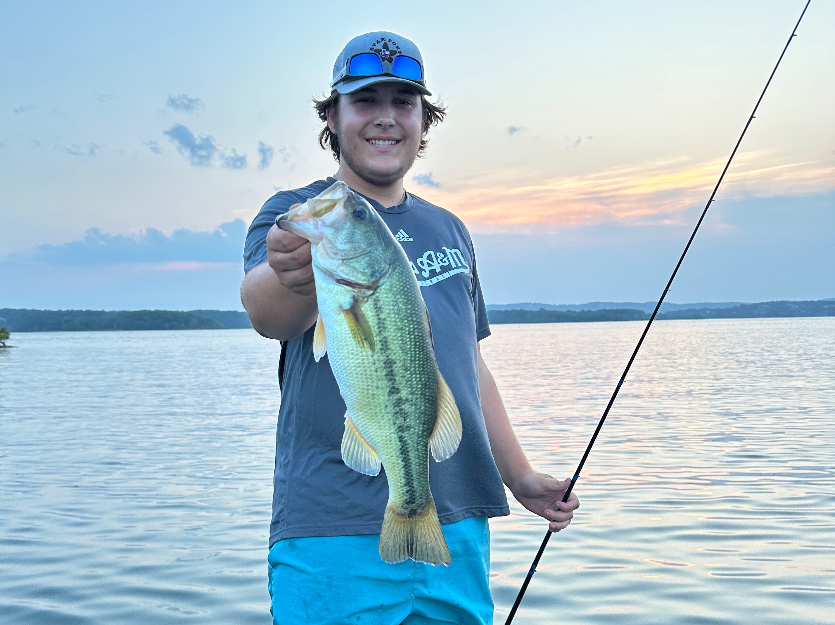 Ben Ploch fishing report for Sam Rayburn Reservoir in Texas