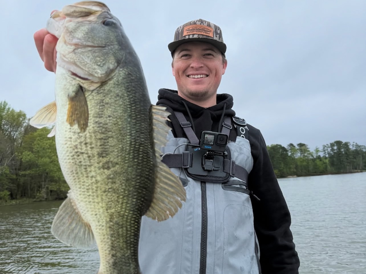 Jordan Thompson  fishing report for Lake Guntersville in Alabama