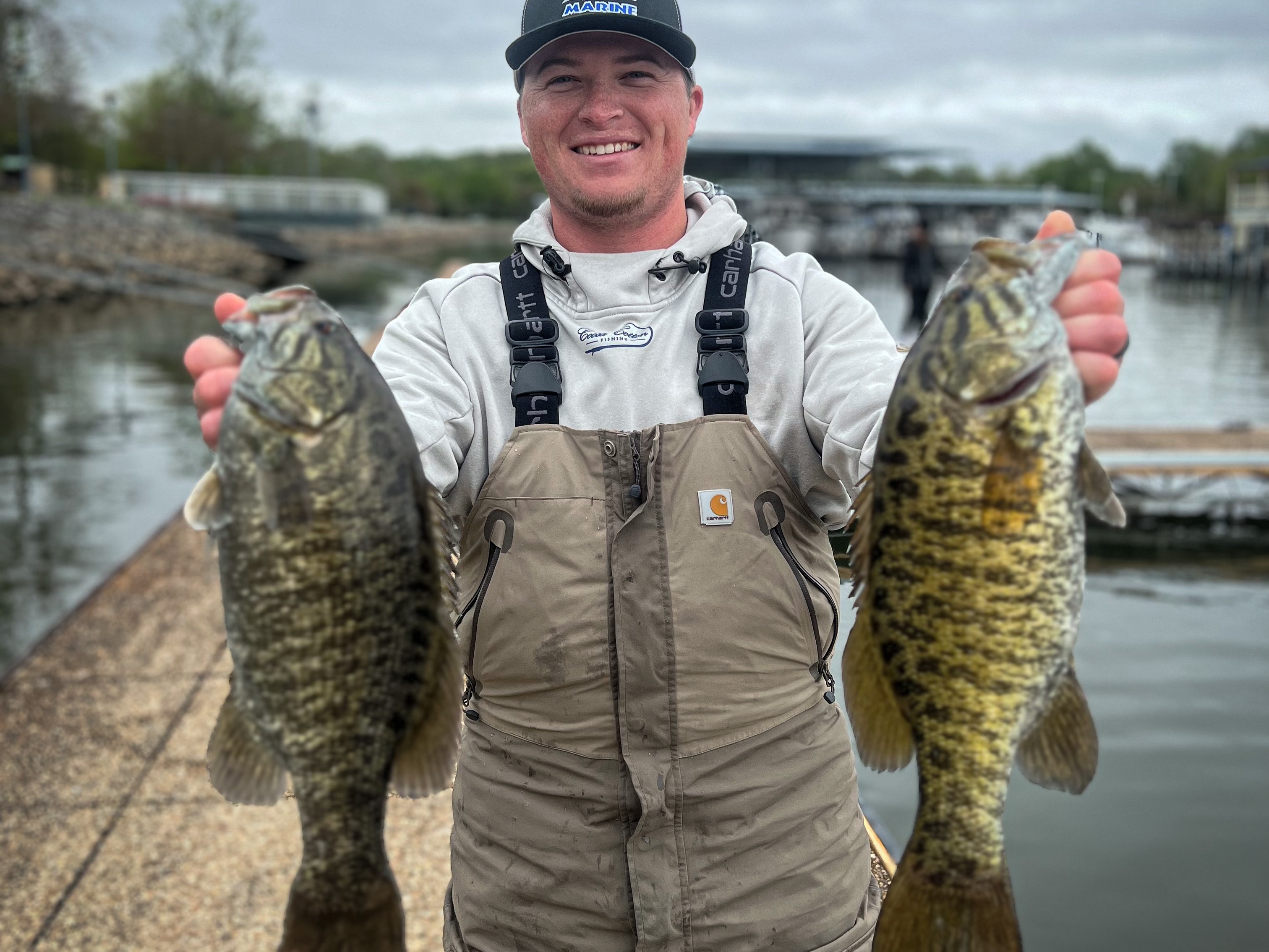 Jordan Thompson  fishing report for Pickwick Lake in Alabama, Tennessee