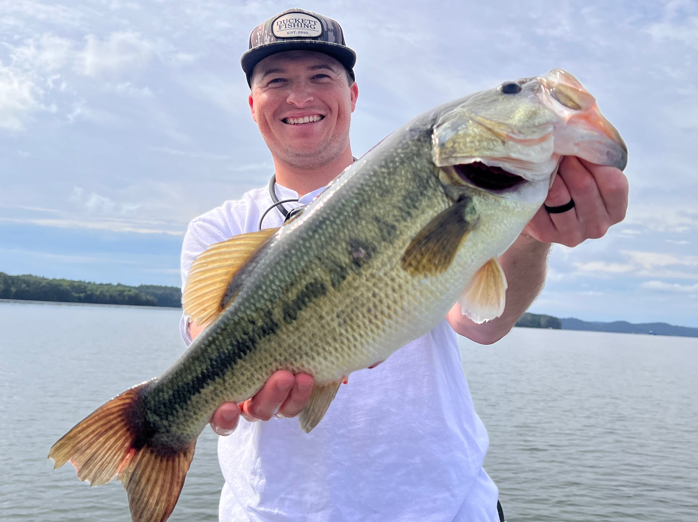Jordan Thompson  fishing report for Lake Guntersville in Alabama