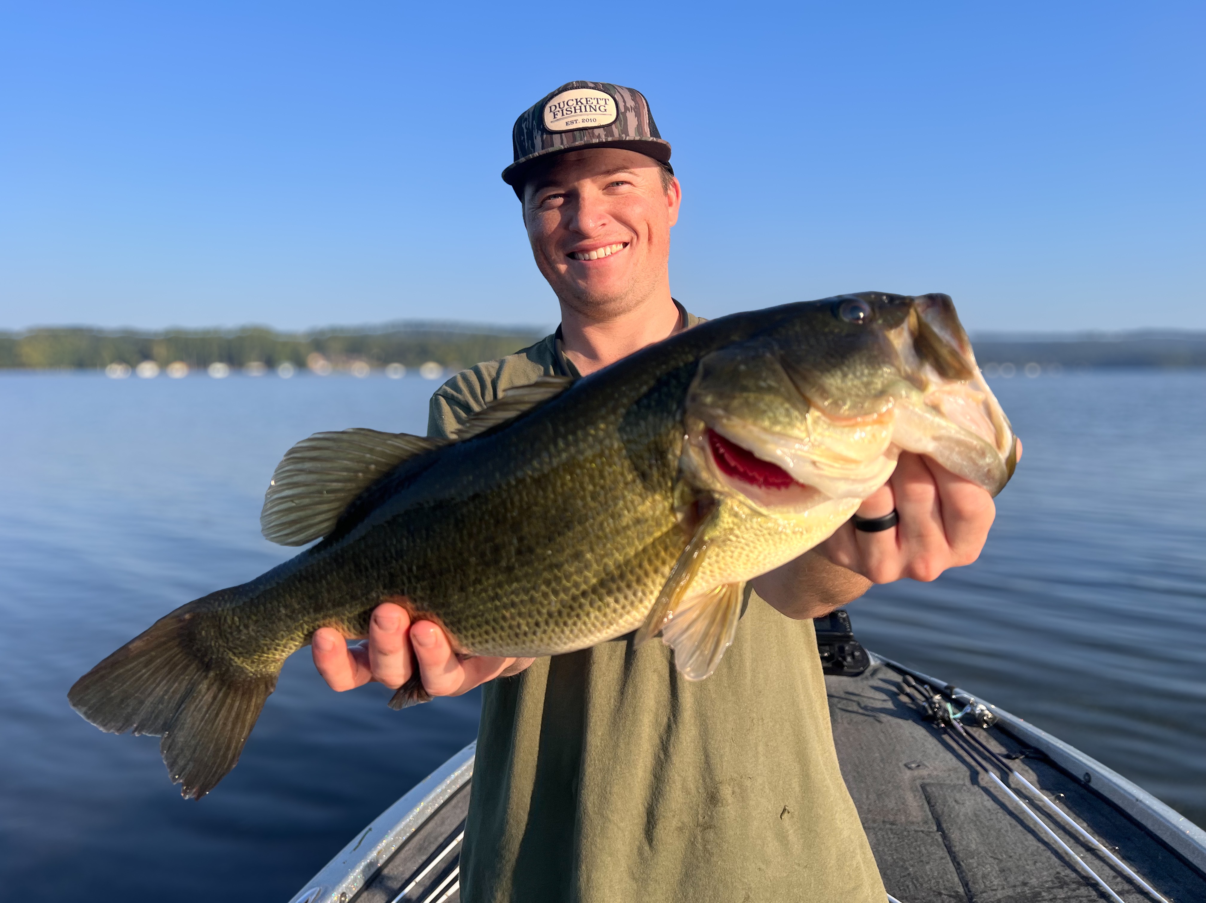 Jordan Thompson  fishing report for Lake Guntersville in Alabama