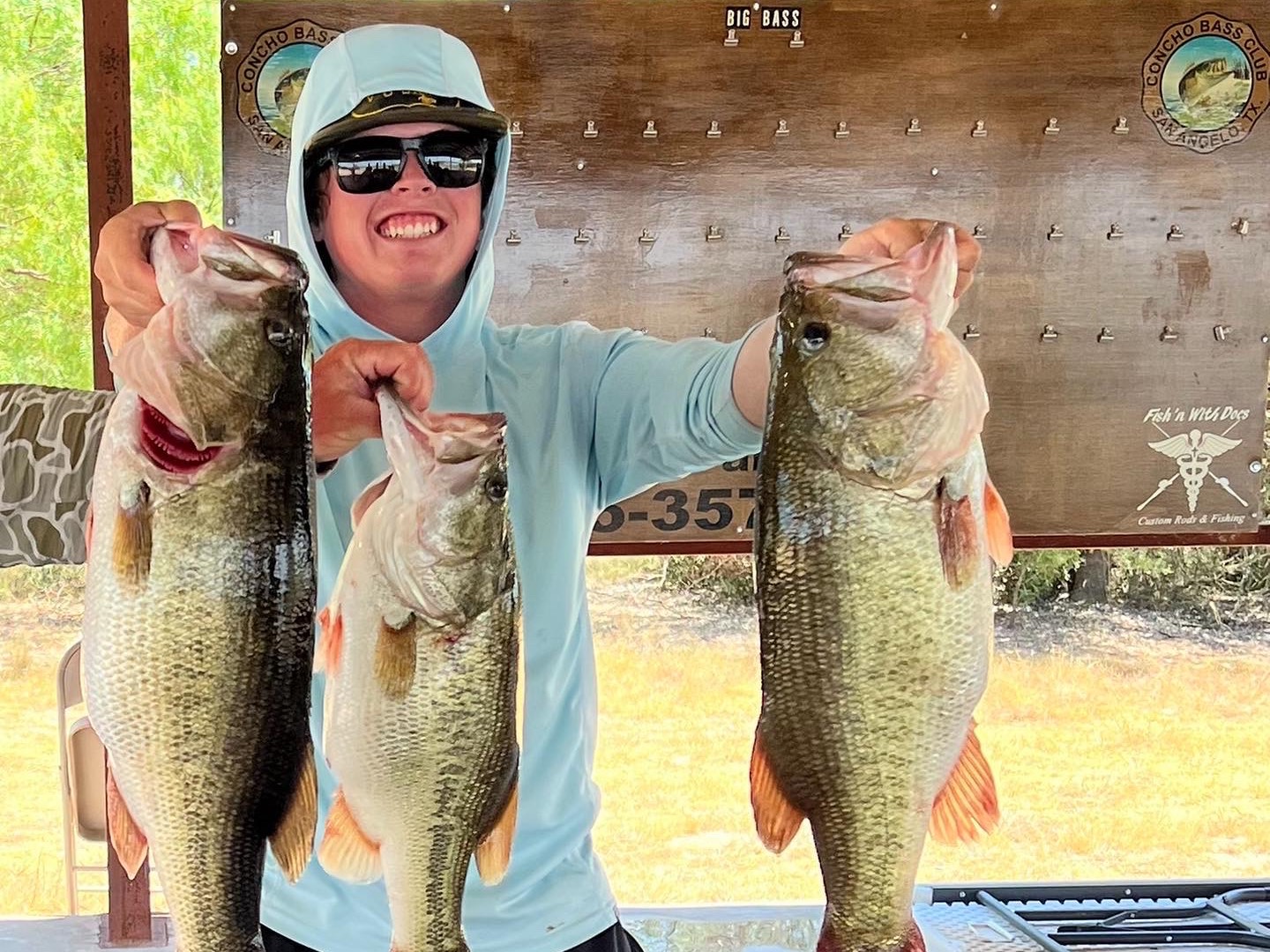 Hunter Tucker fishing report for O.H. Ivie Lake in Texas
