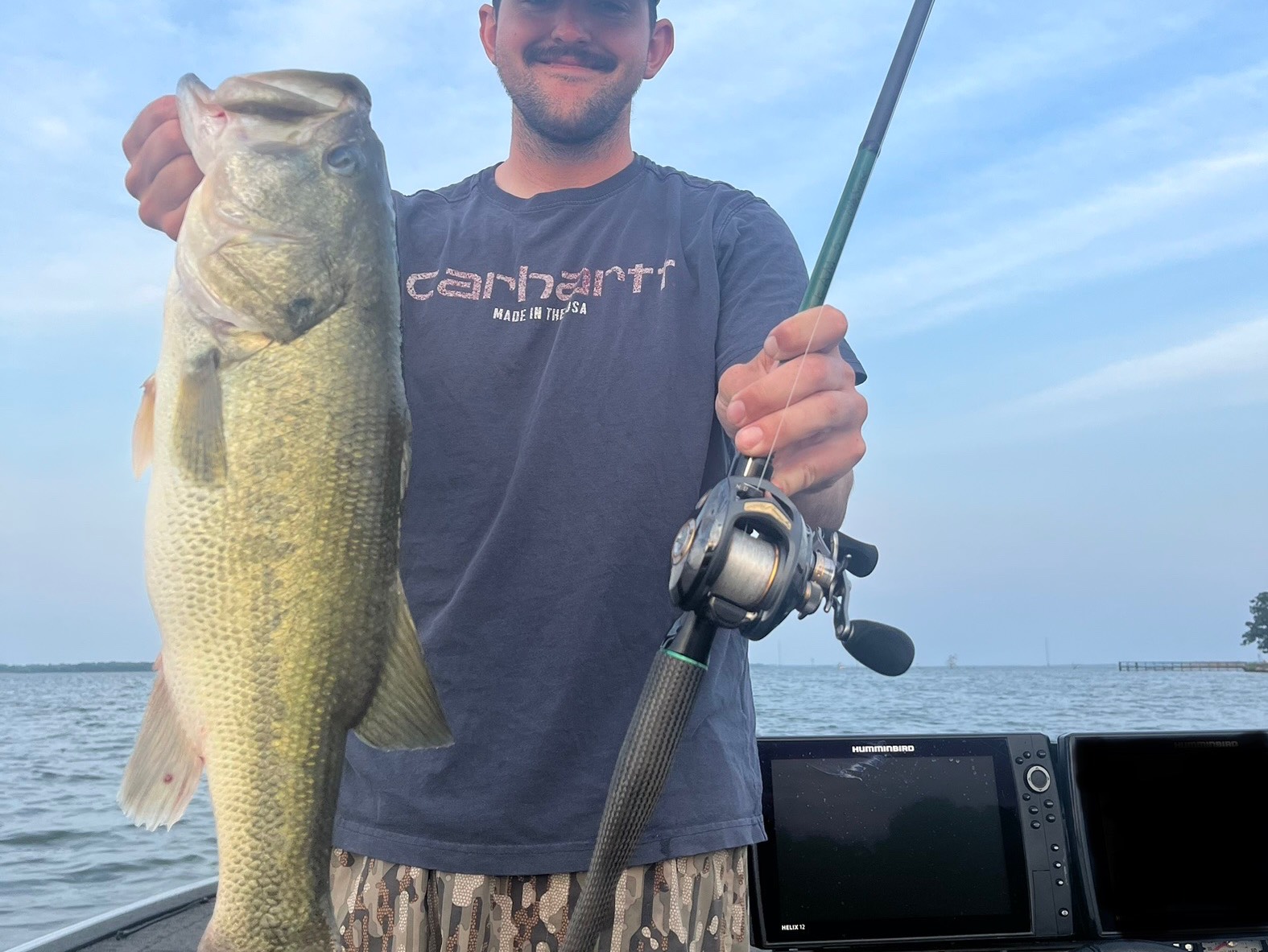 Jacob Lang fishing report for Lake Fork in Texas