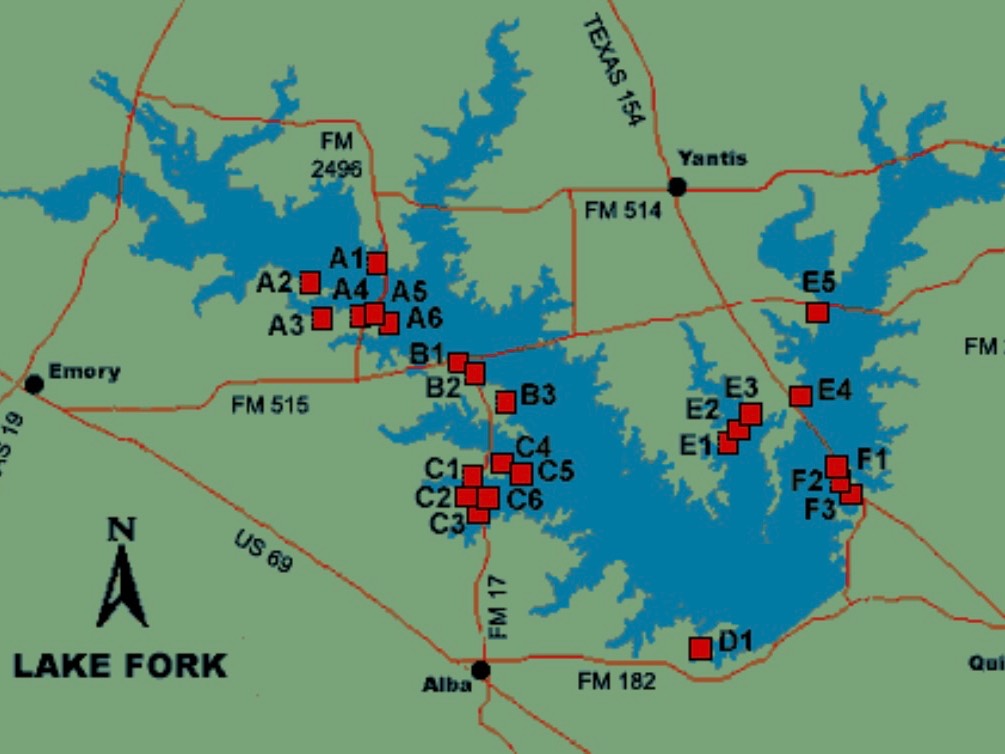 Jacob Lang fishing report for Lake Fork in Texas