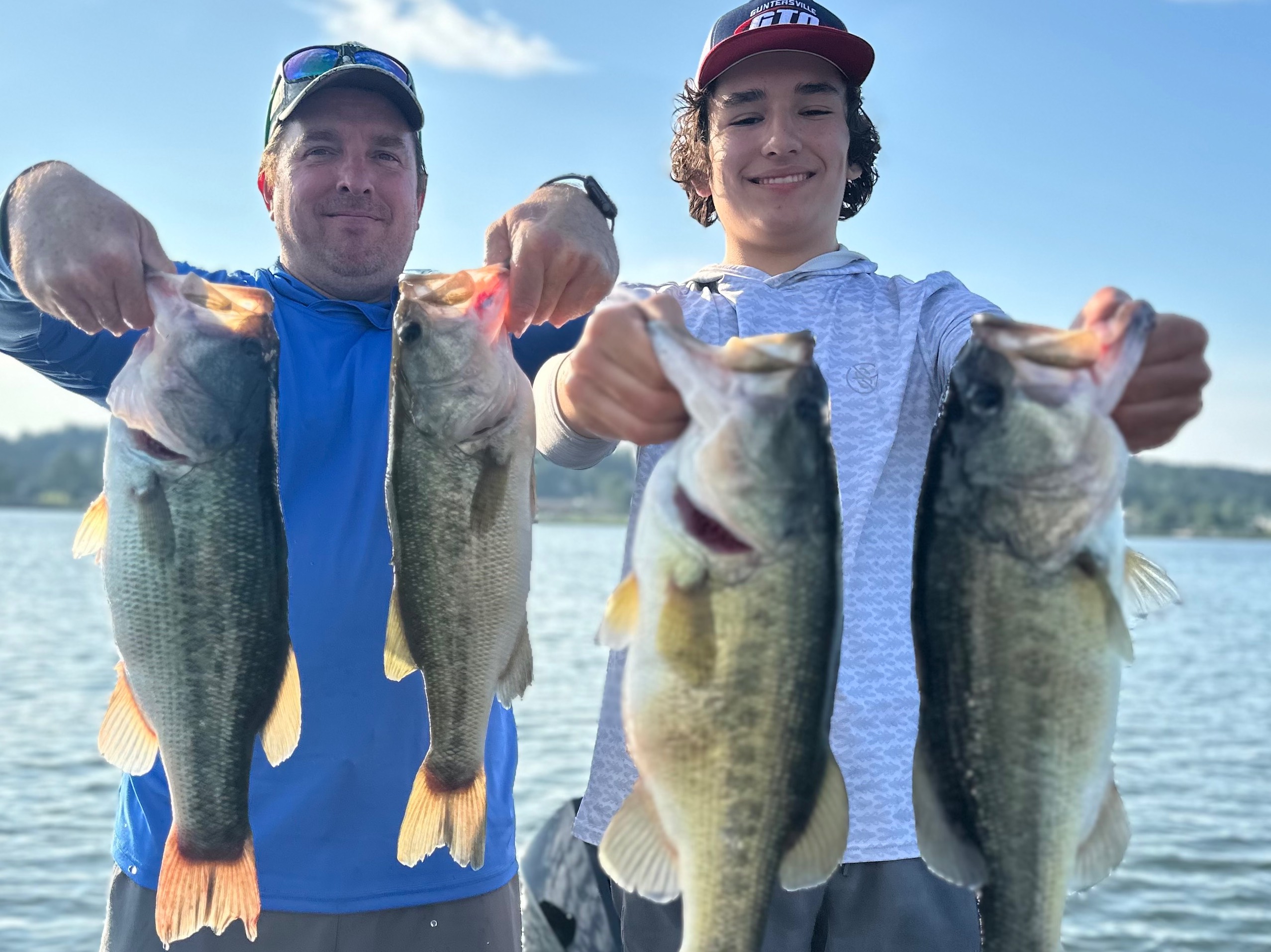 Alabama Elite Fishing Guide Jason Whitehead fishing report for Lake Guntersville in Alabama