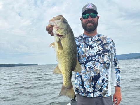 Alabama Elite Fishing Guide Jason Whitehead fishing report for Lake Guntersville in Alabama