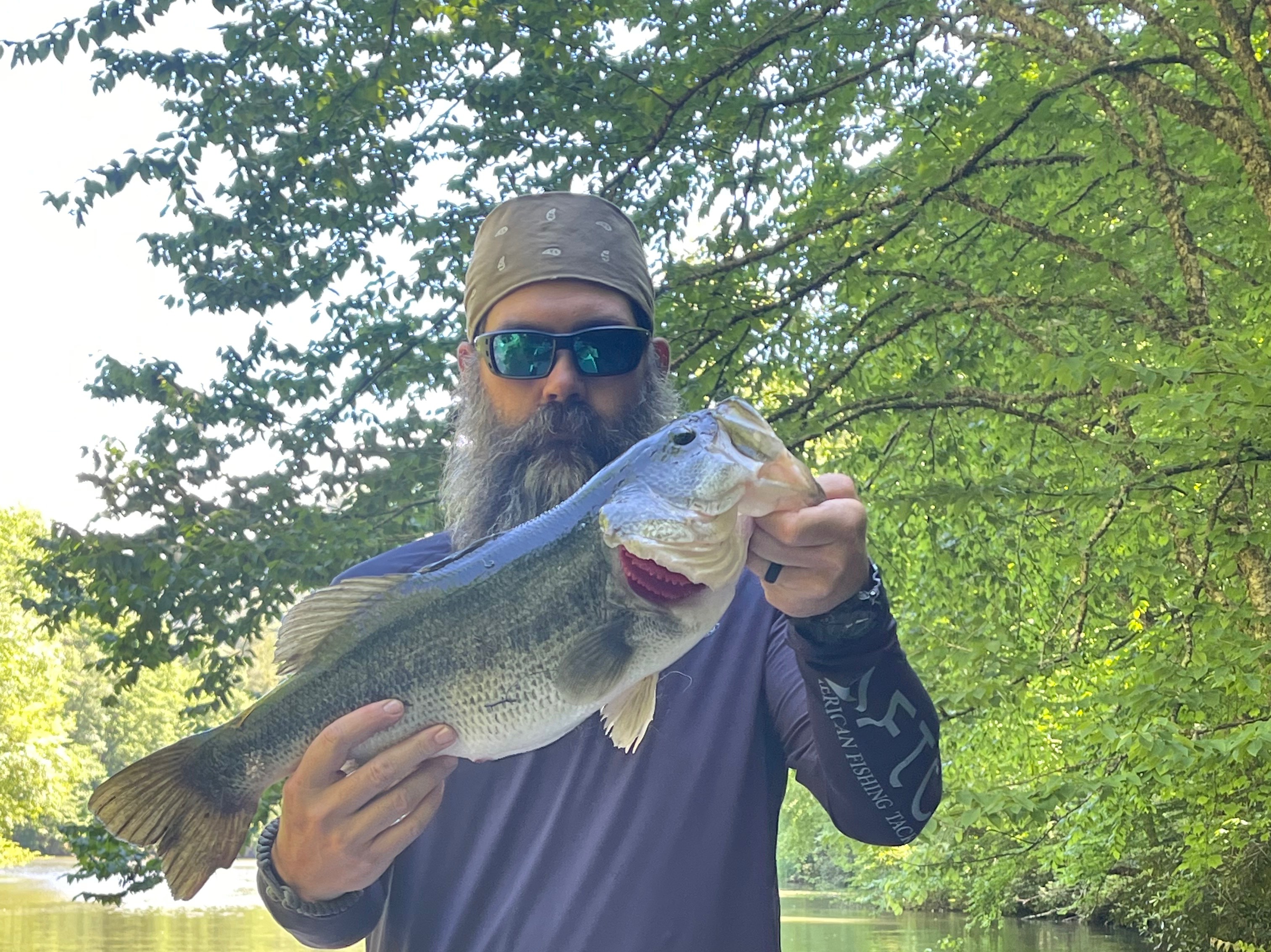 Matt Polson fishing report for Bear Creek Lake in North Carolina