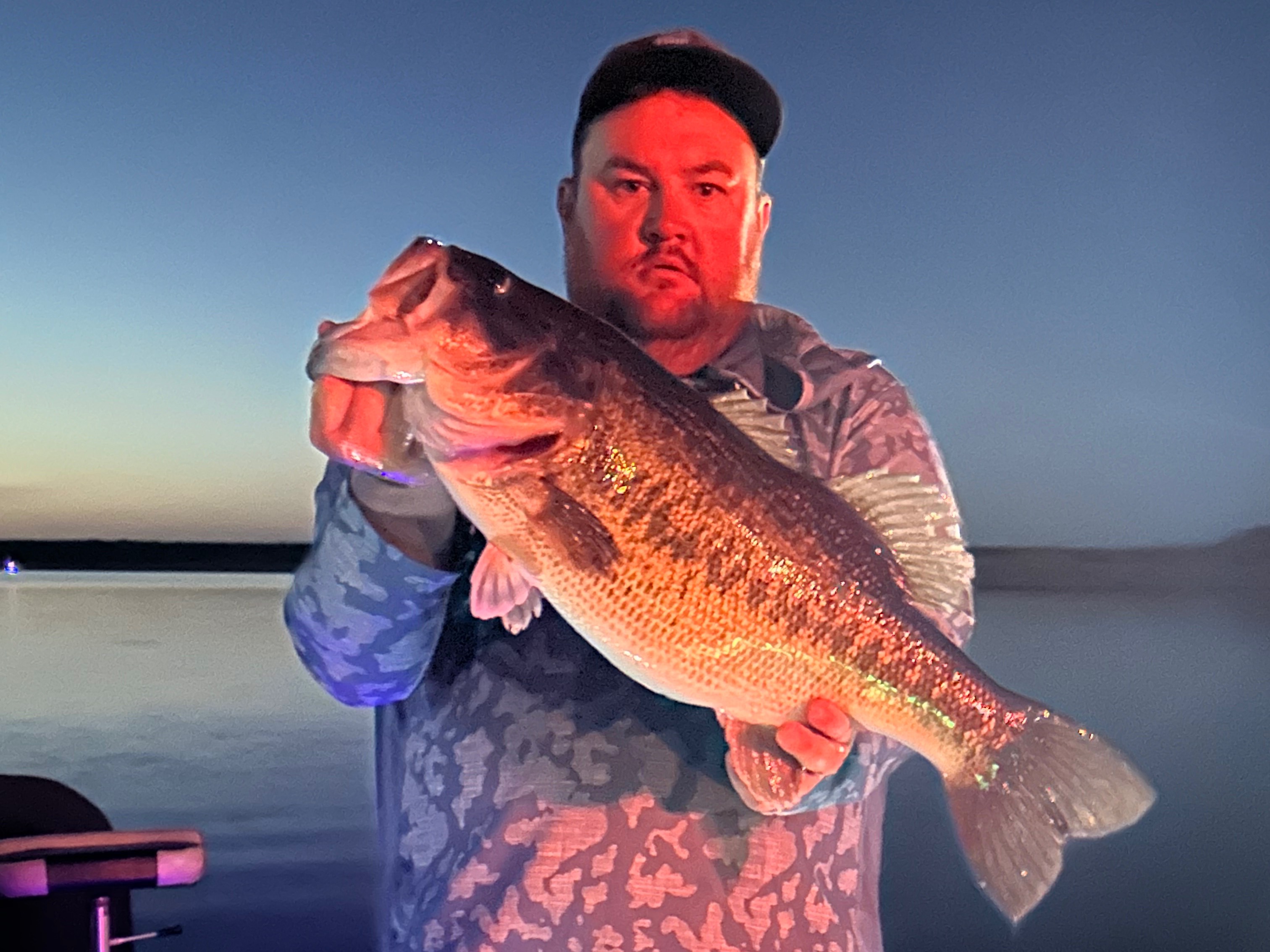 Jay Bonner fishing report for O.H. Ivie Lake in Texas