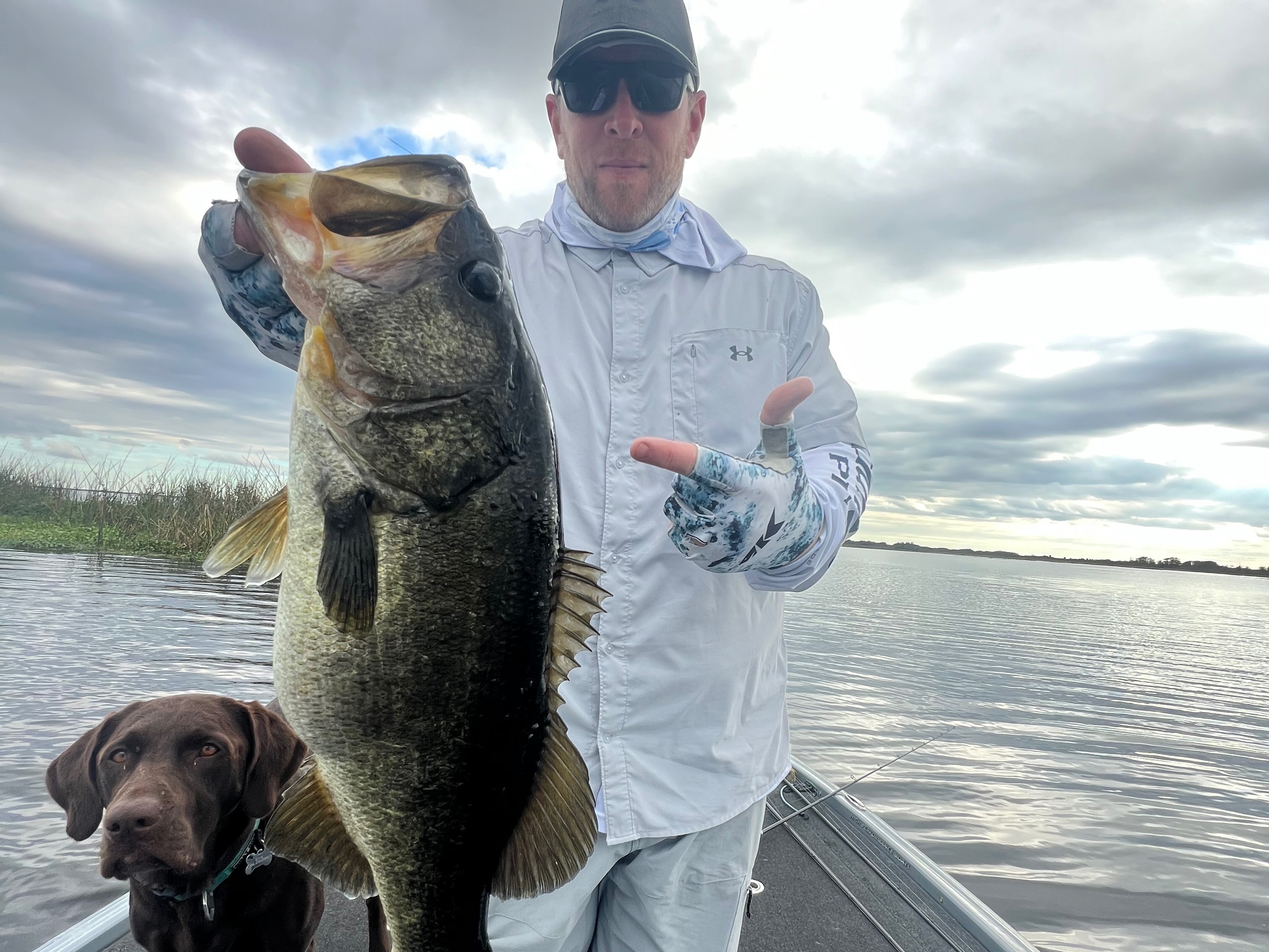 Tyler Woolcott fishing report for Headwaters Lake in Florida