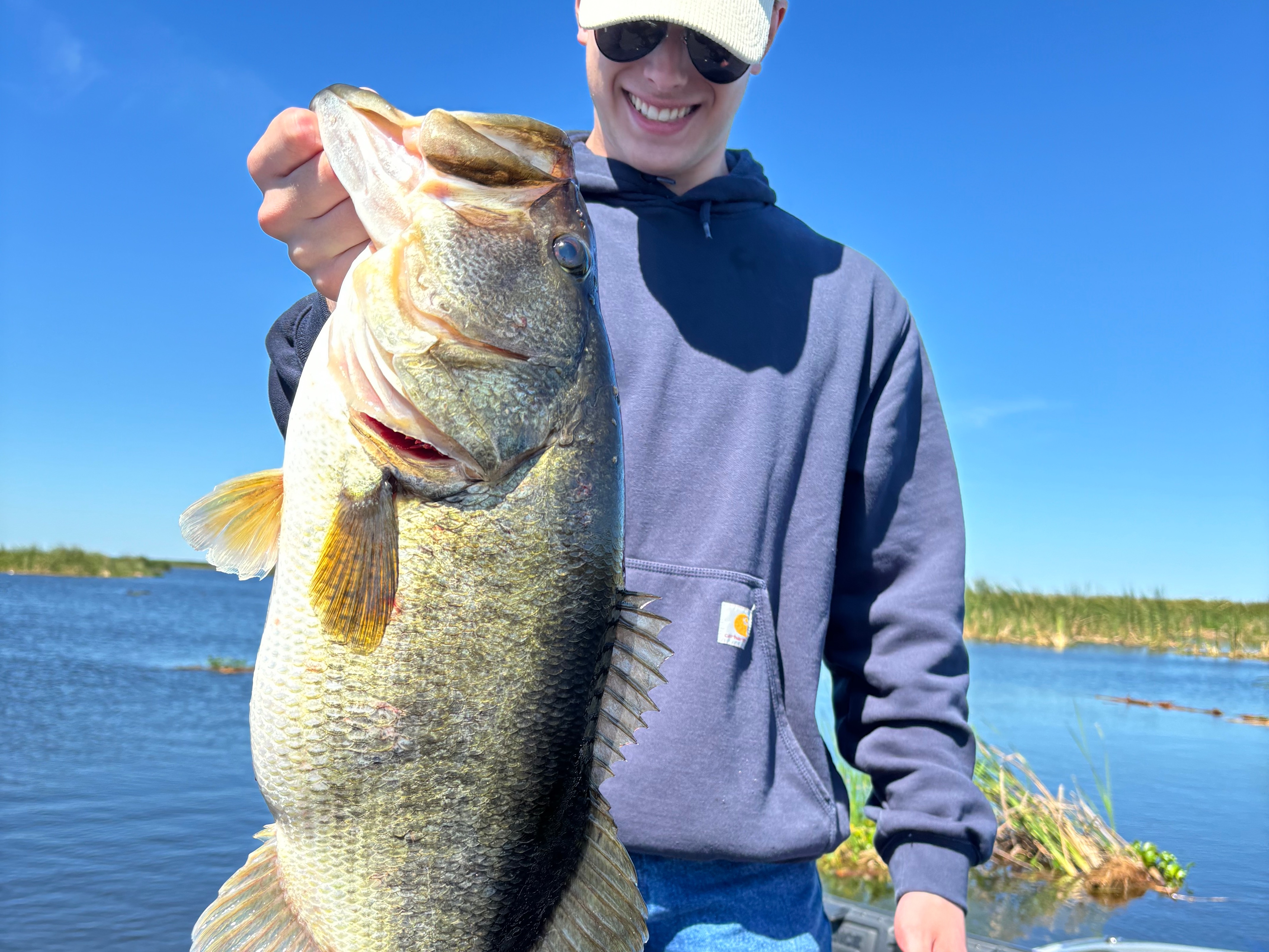 Tyler Woolcott fishing report for Headwaters Lake in Florida