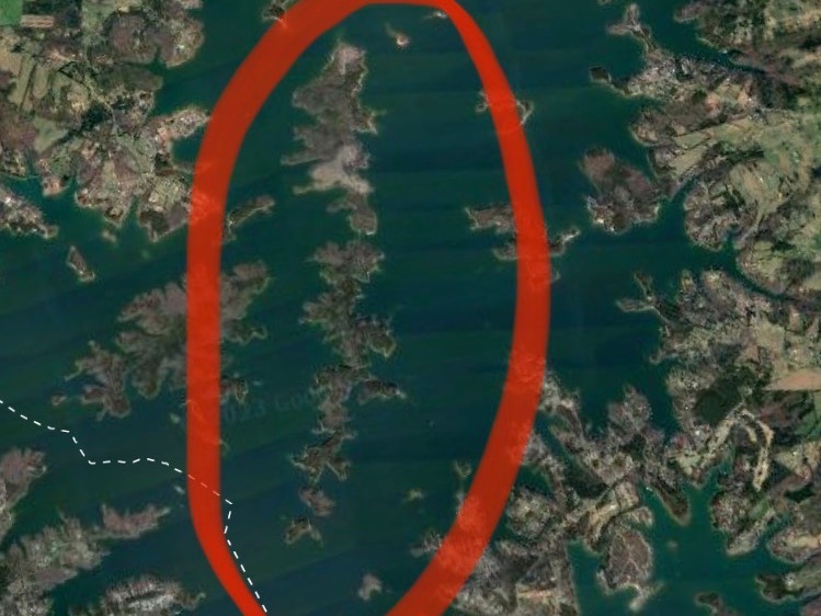Michael Harter fishing report for Lake Hartwell in South Carolina