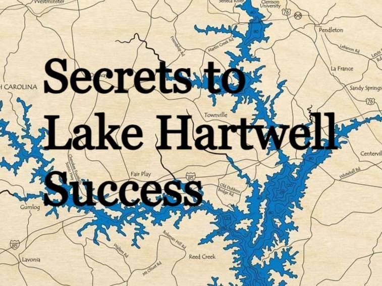 Aidan Harrington fishing report for Lake Hartwell in South Carolina