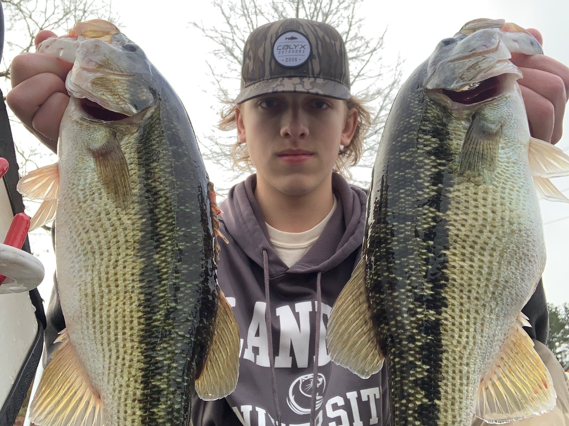 Aidan Harrington fishing report for Lake Russell in Georgia
