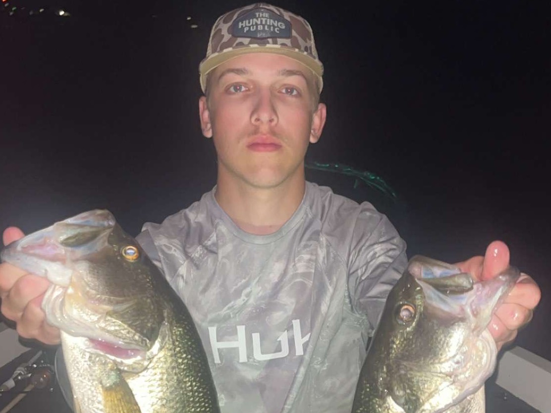 Aidan Harrington fishing report for Lake Hartwell in South Carolina