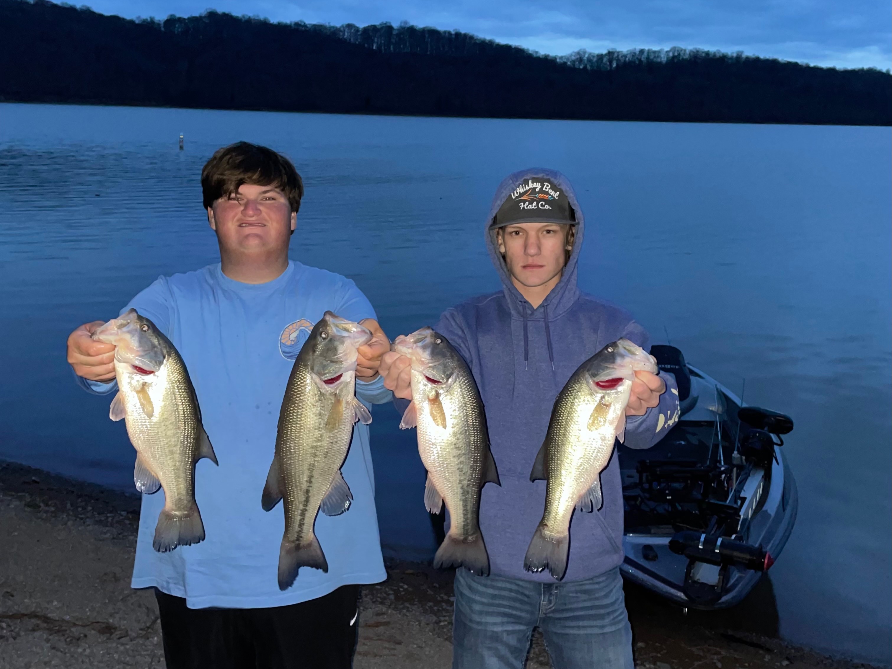 Brett Hill fishing report for Green River Lake in Kentucky