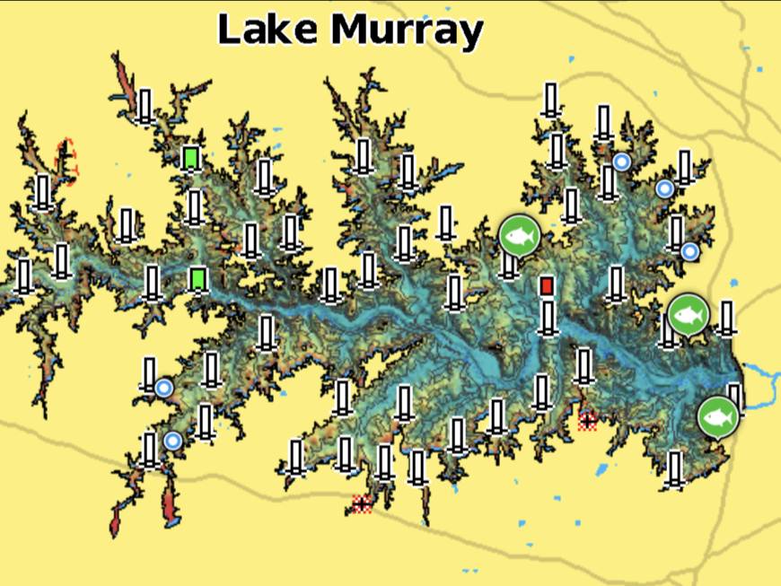 Will Harkins fishing report for Lake Murray in South Carolina