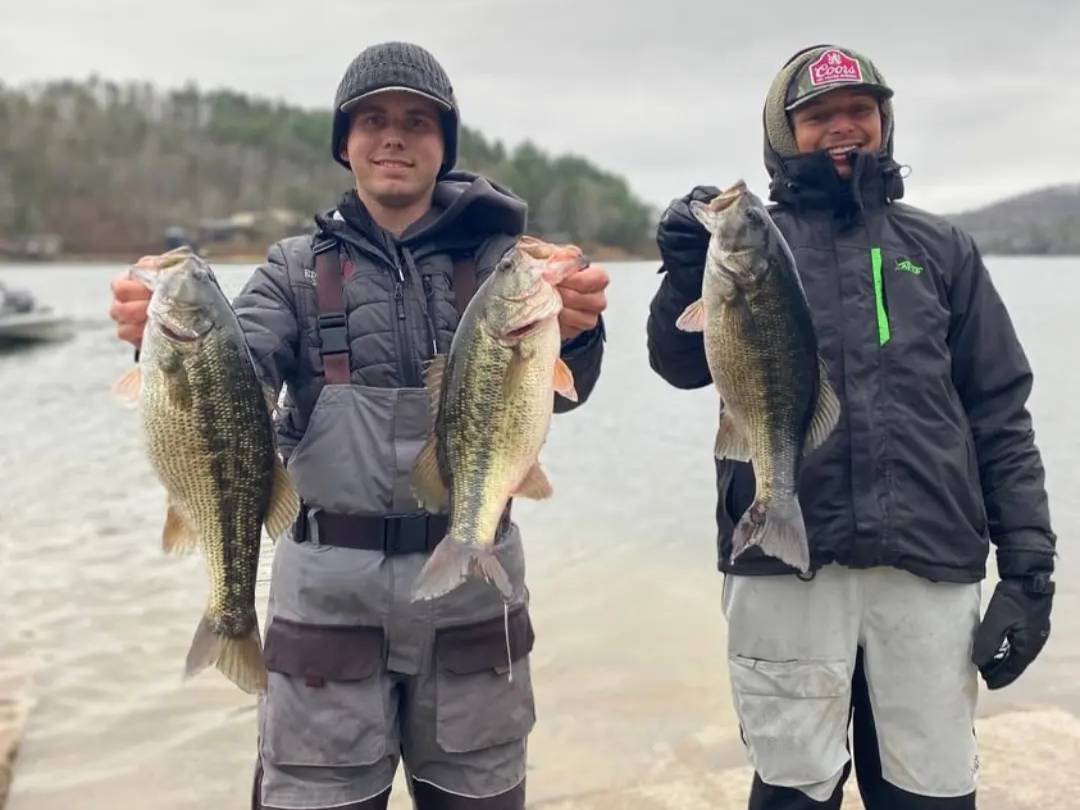 Will Harkins fishing report for Lake Burton in Georgia