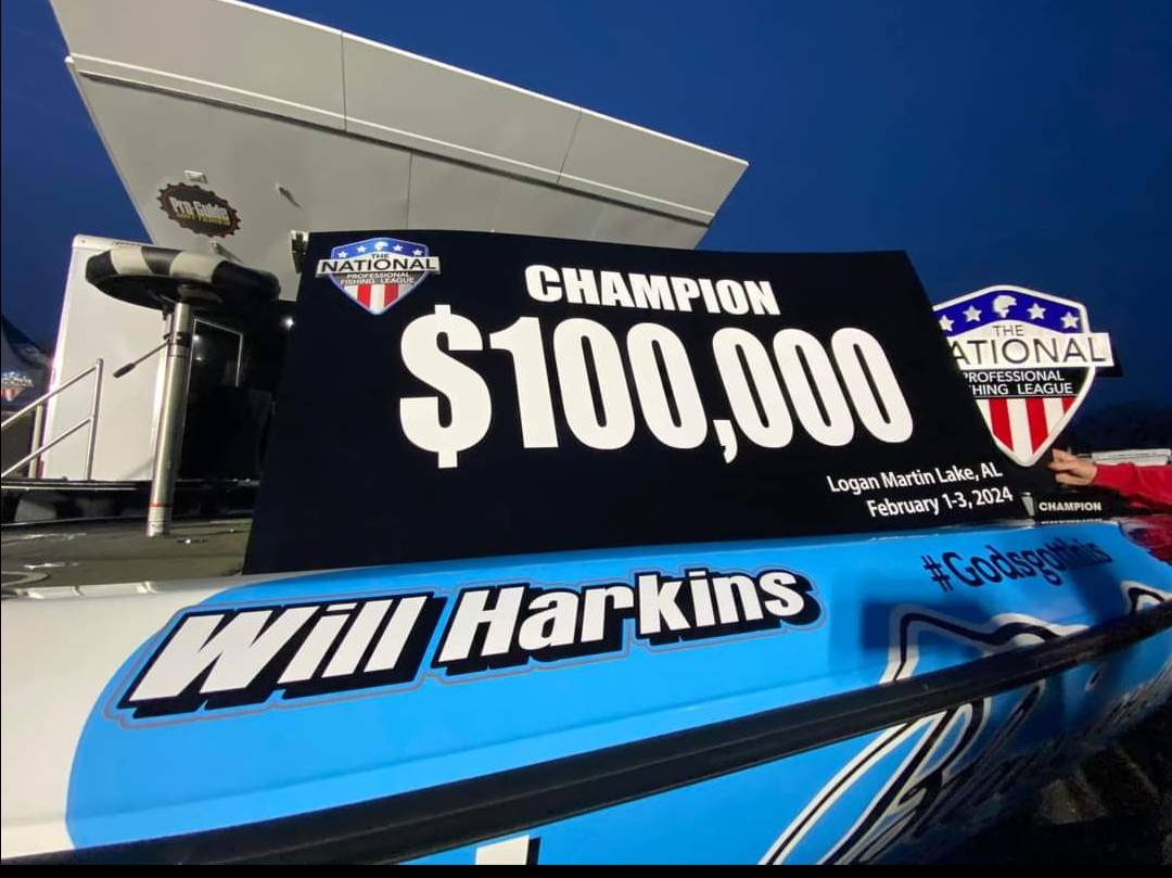Will Harkins fishing report for Logan Martin Lake in Alabama