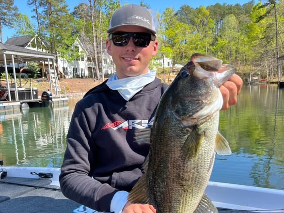Will Harkins fishing report for Lake Hartwell in South Carolina