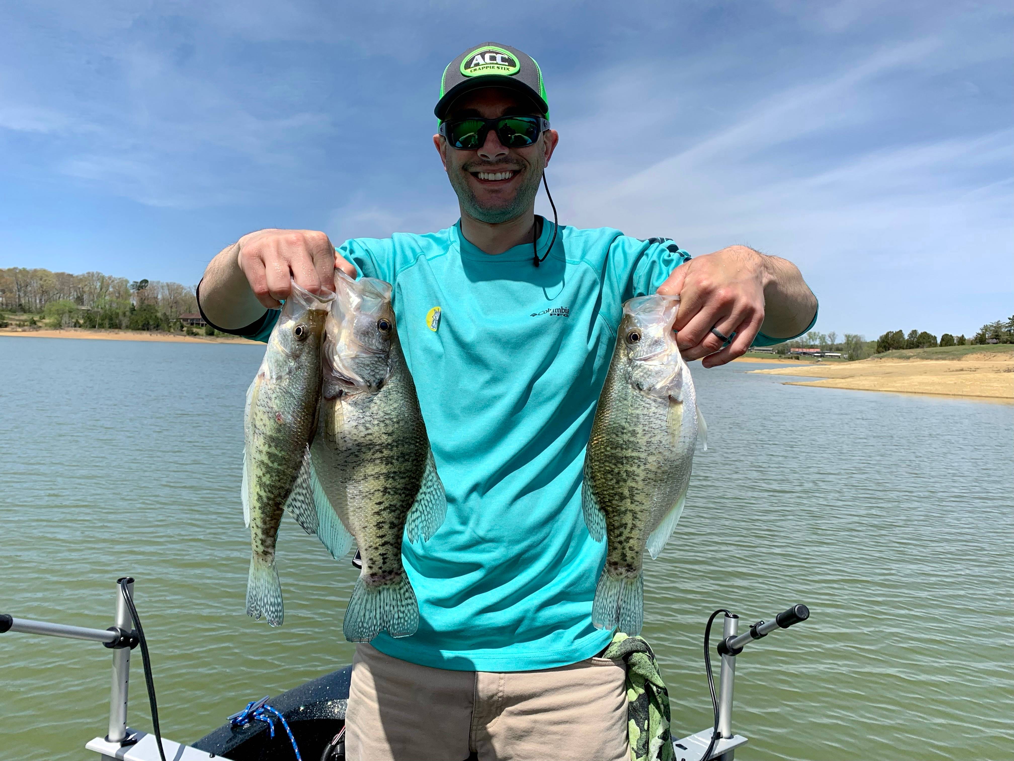 Aaron Porter fishing report for Chickamauga Lake in Tennessee